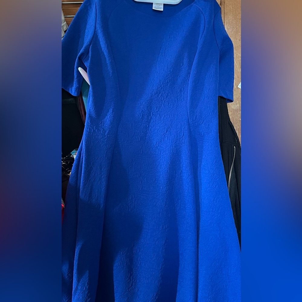 Blue unworn dress